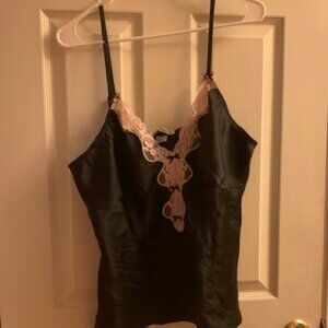 Linea Donatella Black Cami And Shorts Set, XL